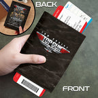 Top Gun 40th Anniversary Leather Passport Cover – HOATT18084