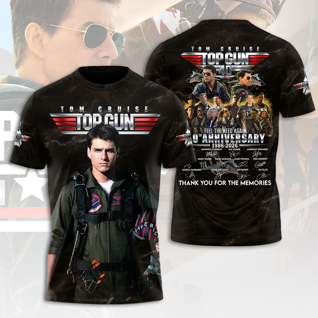 Top Gun 40th Anniversary 3D Apparel – HOATT18011