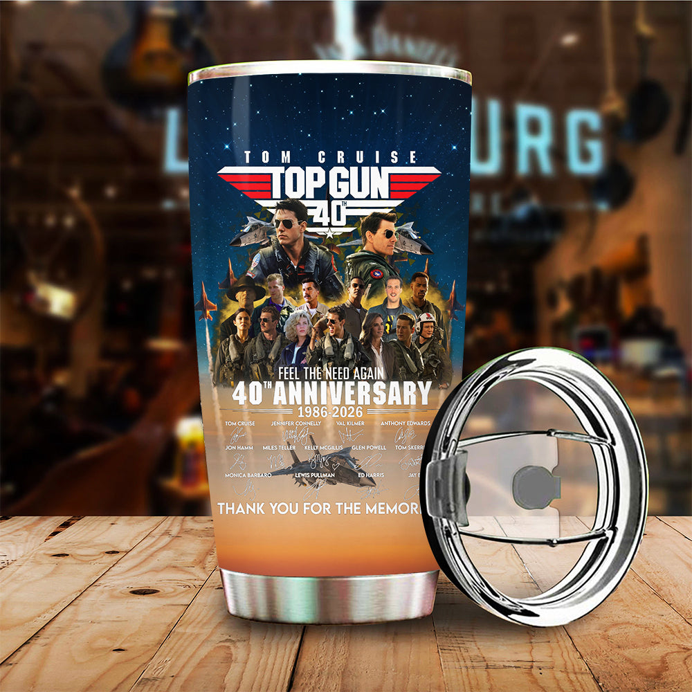 Top Gun 40th Anniversary Tumbler Cup – TANTN23101