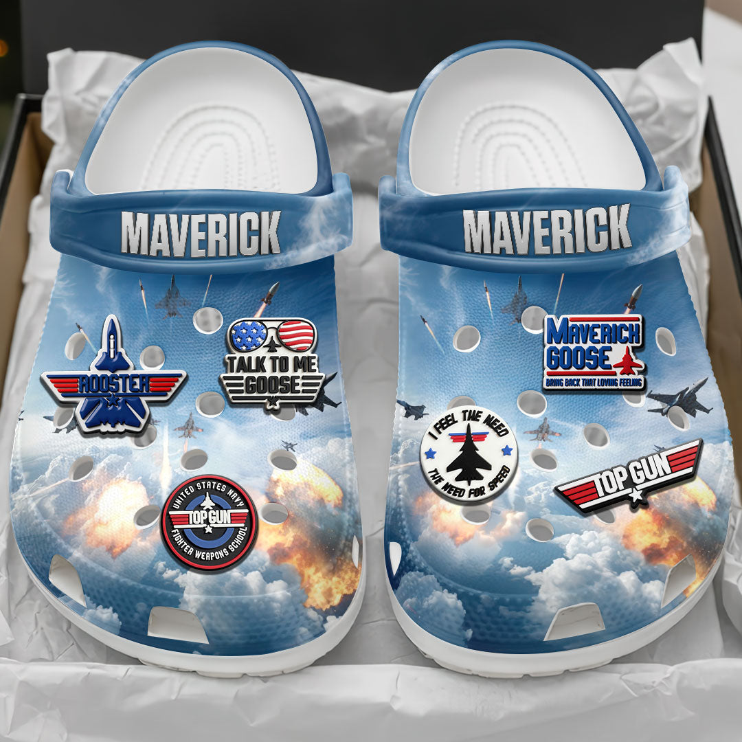 Top Gun Custom Clogs – HOATT17989