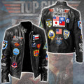 Top Gun 40th Anniversary Motorcycle Leather Jacket – GNE6292