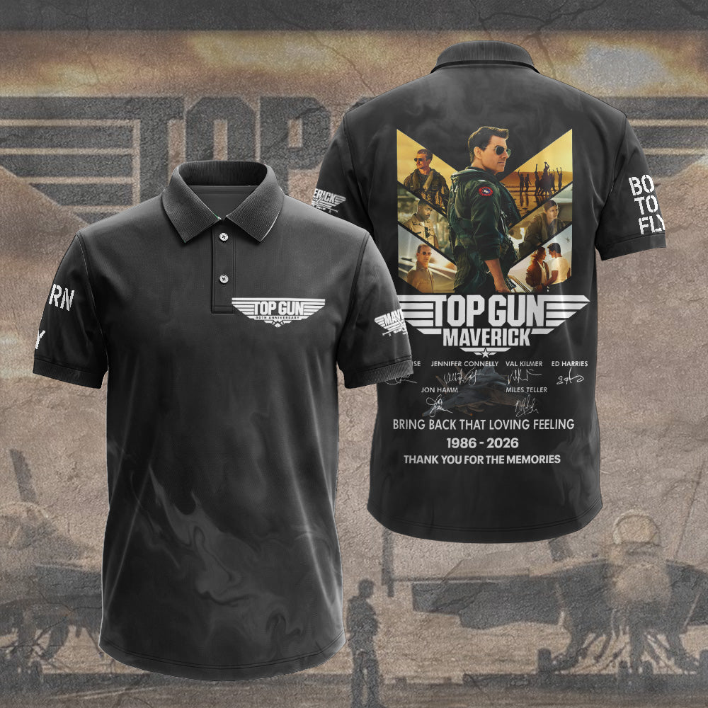 Top Gun 40th Anniversary 2026 3D Apparel – TANTN19377