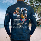 Top Gun 40th Anniversary Zip Polo Shirt – HOATT17703