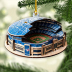 Toronto Blue Jays 2025 American League Champions Custom Shape 2-sided Acrylic Ornament – HOATT14524