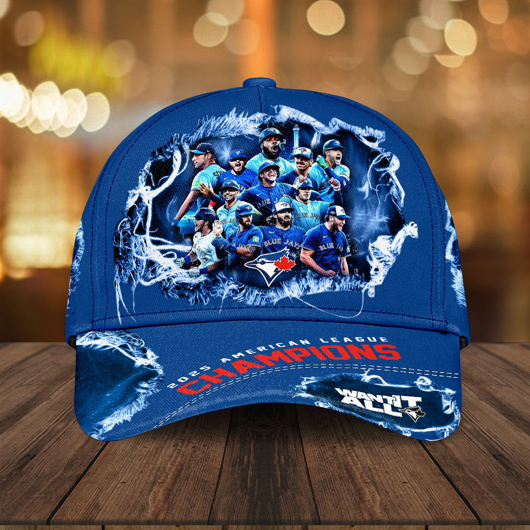 Toronto Blue Jays 2025 American League Champions Classic Cap – HOATT14650