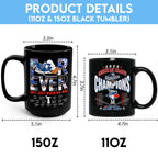 Toronto Blue Jays 2025 American League Champions Ceramic Mug – HOATT14595