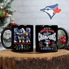 Toronto Blue Jays 2025 American League Champions Ceramic Mug – HOATT14595