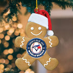 Toronto Blue Jays 2025 American League Champions Custom Shape 2-sided Acrylic Ornament – MAITM13910