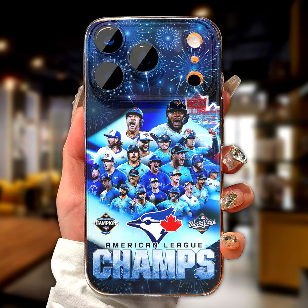 Toronto Blue Jays 2025 American League Champions Phone Case – HOATT14484