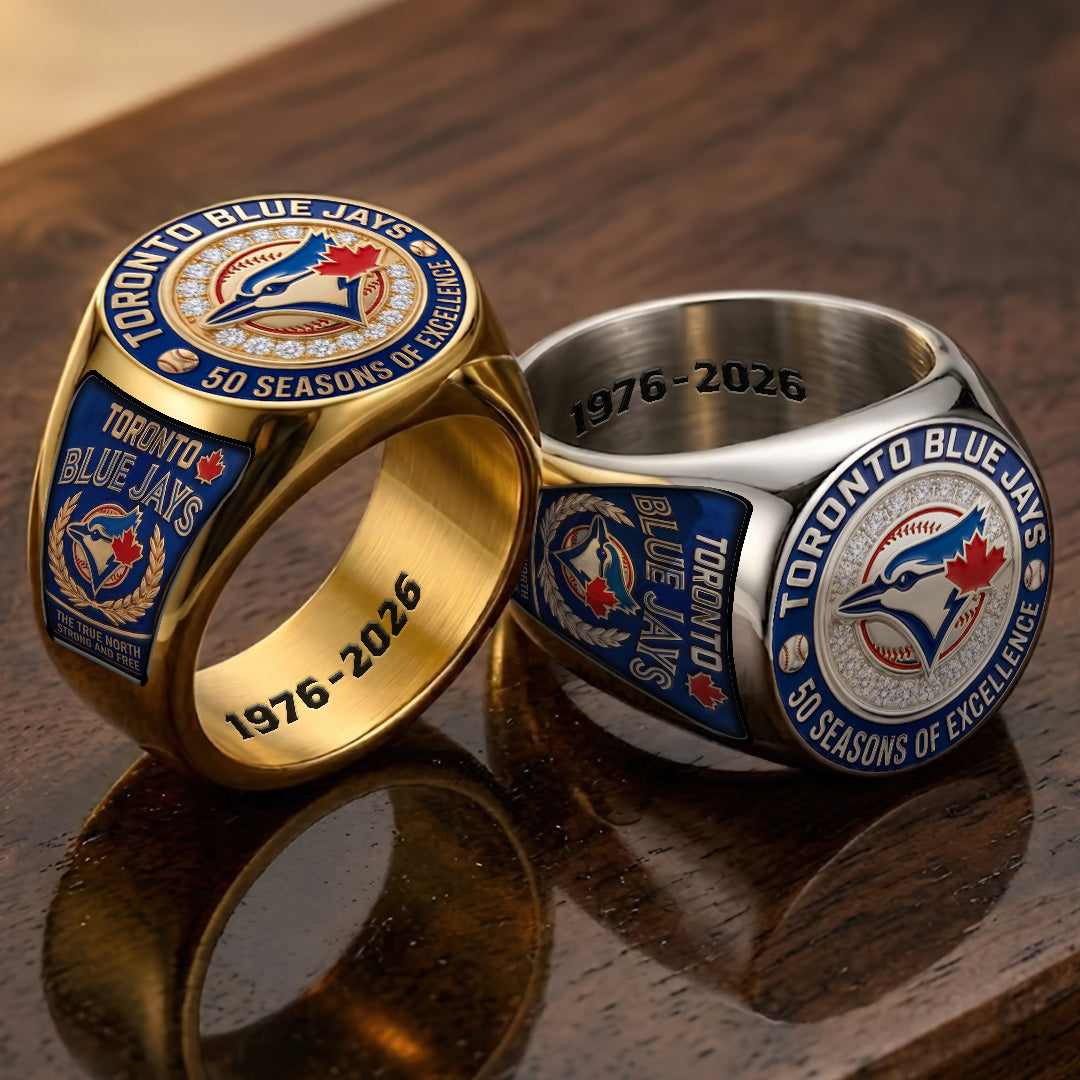 Toronto Blue Jays 3D Engraved Ring – TMTHU6524