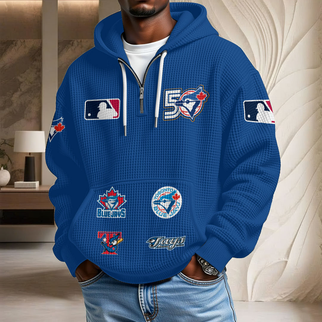 Toronto Blue Jays 3D Unisex Waffle Hoodie – HOATT17217