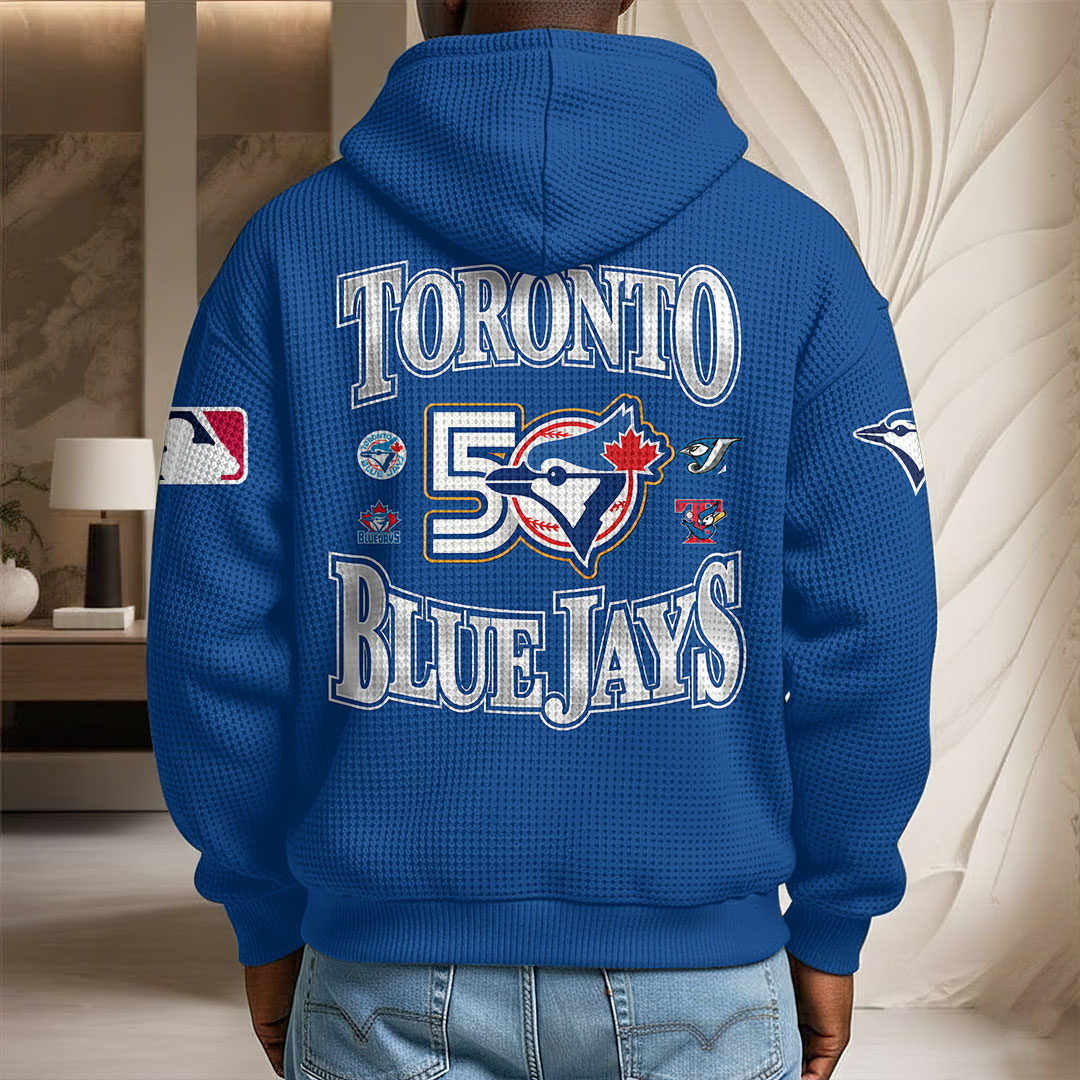 Toronto Blue Jays 3D Unisex Waffle Hoodie – HOATT17217