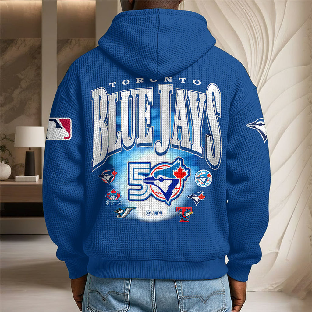 Toronto Blue Jays 3D Unisex Waffle Hoodie – HOATT17309