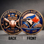 Toronto Blue Jays 50th Anniversary Commemorative Coin – MAITM15229