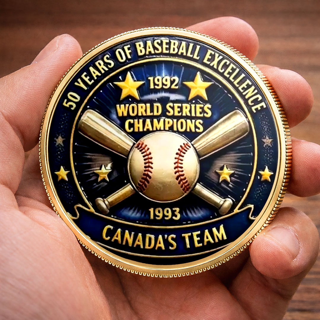 Toronto Blue Jays 50th Anniversary Commemorative Coin – MAITM15229