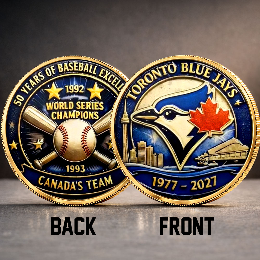 Toronto Blue Jays 50th Anniversary Commemorative Coin – MAITM15229