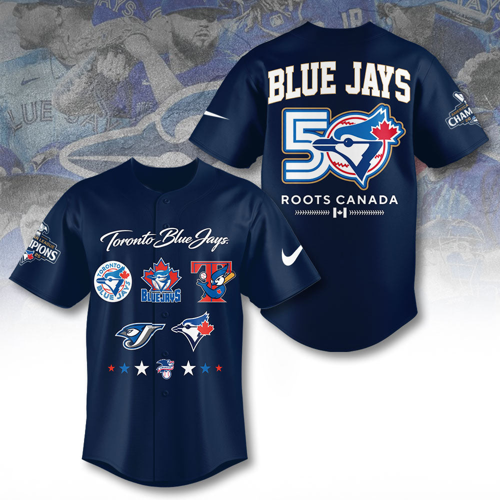 Toronto Blue Jays 50th Anniversary Baseball Jersey – TANTN21947
