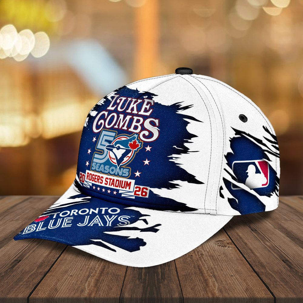 Toronto Blue Jays 50th Anniversary Classic Cap – GNE7524