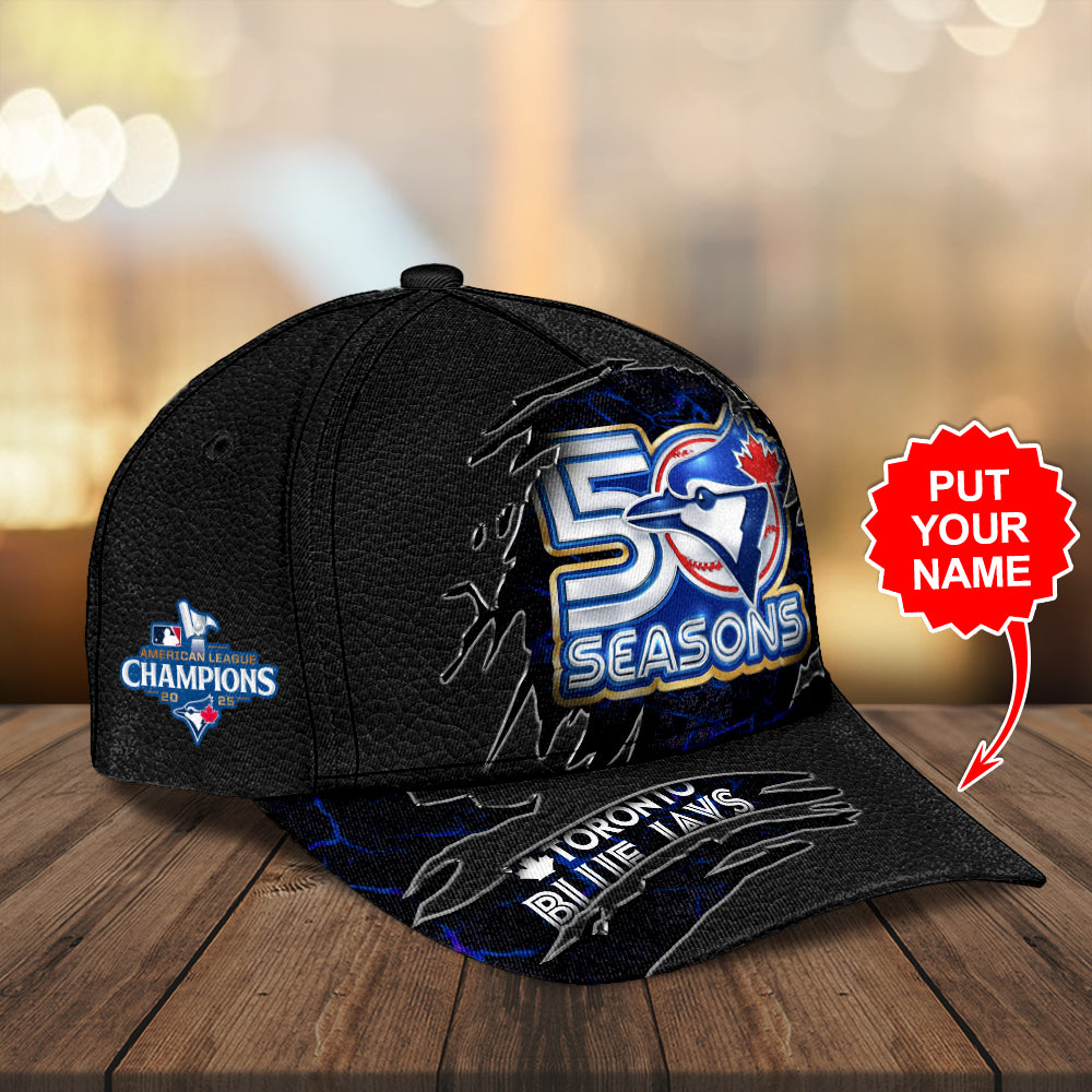 Personalized Toronto Blue Jays 50th Anniversary Classic Cap – TANTN21985