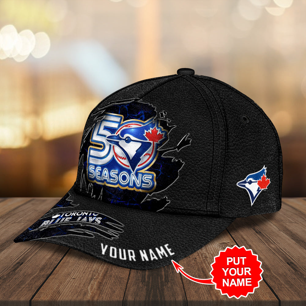 Personalized Toronto Blue Jays 50th Anniversary Classic Cap – TANTN21985