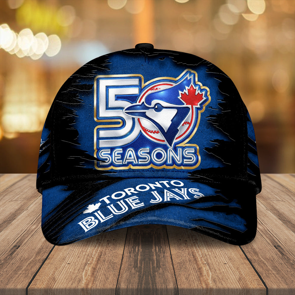 Toronto Blue Jays 50th Anniversary Classic Cap – TANTN21986