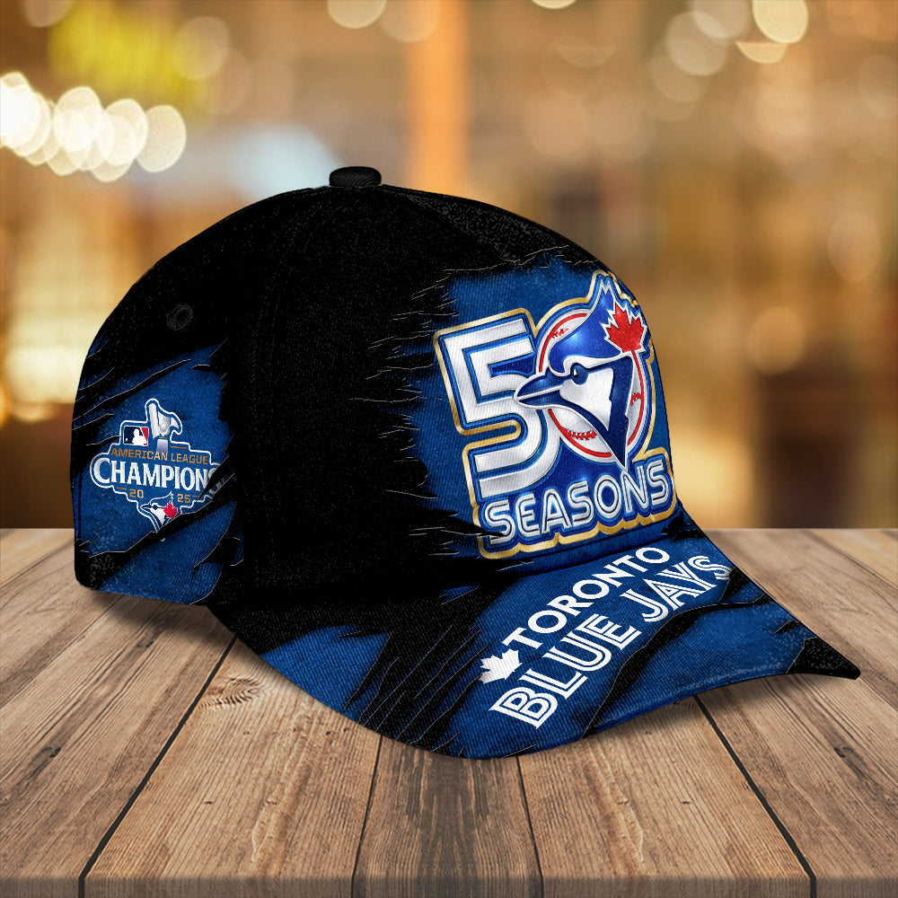 Toronto Blue Jays 50th Anniversary Classic Cap – TANTN21986
