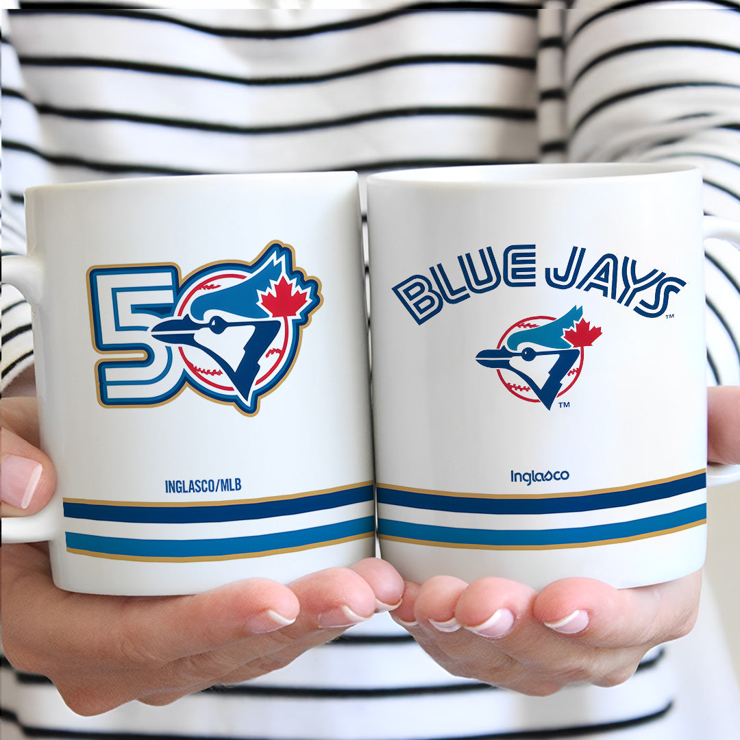 Toronto Blue Jays 50th Anniversary Ceramic Mug – TANTN21945