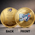 Toronto Blue Jays 50th Anniversary Commemorative Coin – TANTN22458