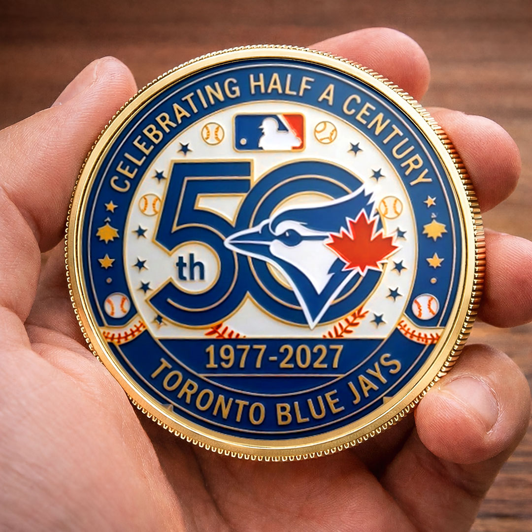 Toronto Blue Jays 50th Anniversary Commemorative Coin – MAITM15231