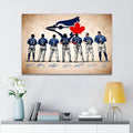 Toronto Blue Jays Rectangle Canvas With Inner Frame – MAITM13662