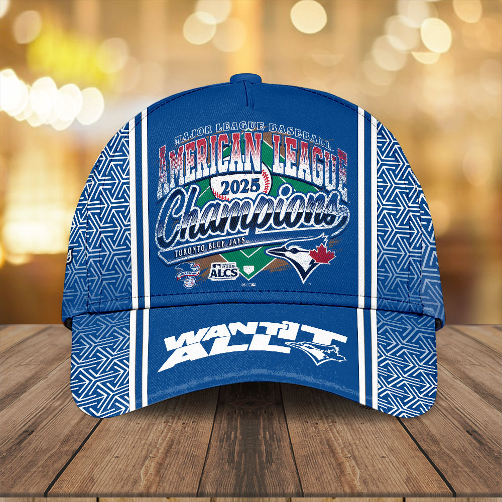 Toronto Blue Jays 2025 American League Champions Classic Cap – TANTN18577