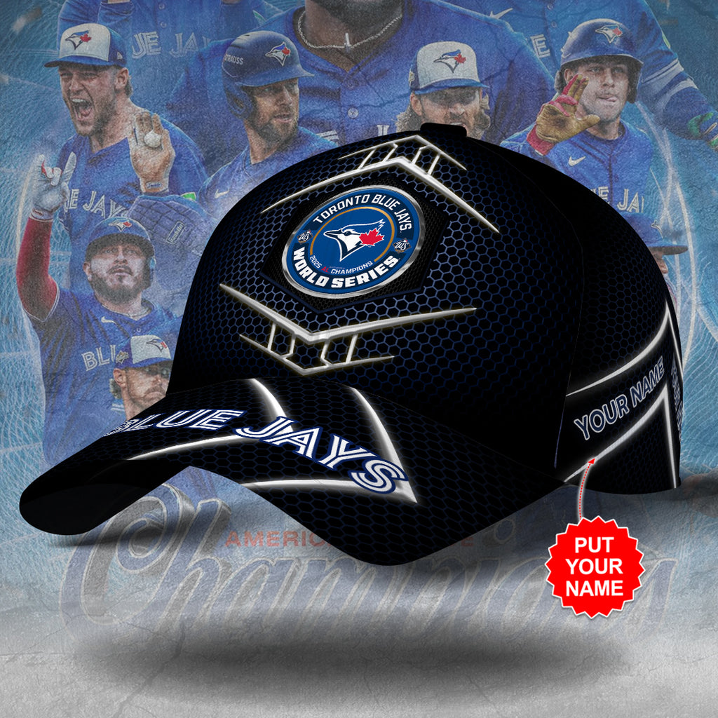 Personalized Toronto Blue Jays WinCraft 2025 American League Champions Classic Cap – TANTN18642