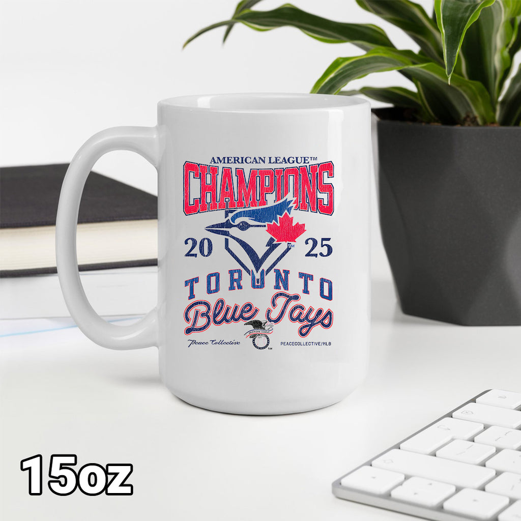 Toronto Blue Jays 2025 American League Champions Ceramic Mug – TANTN18539