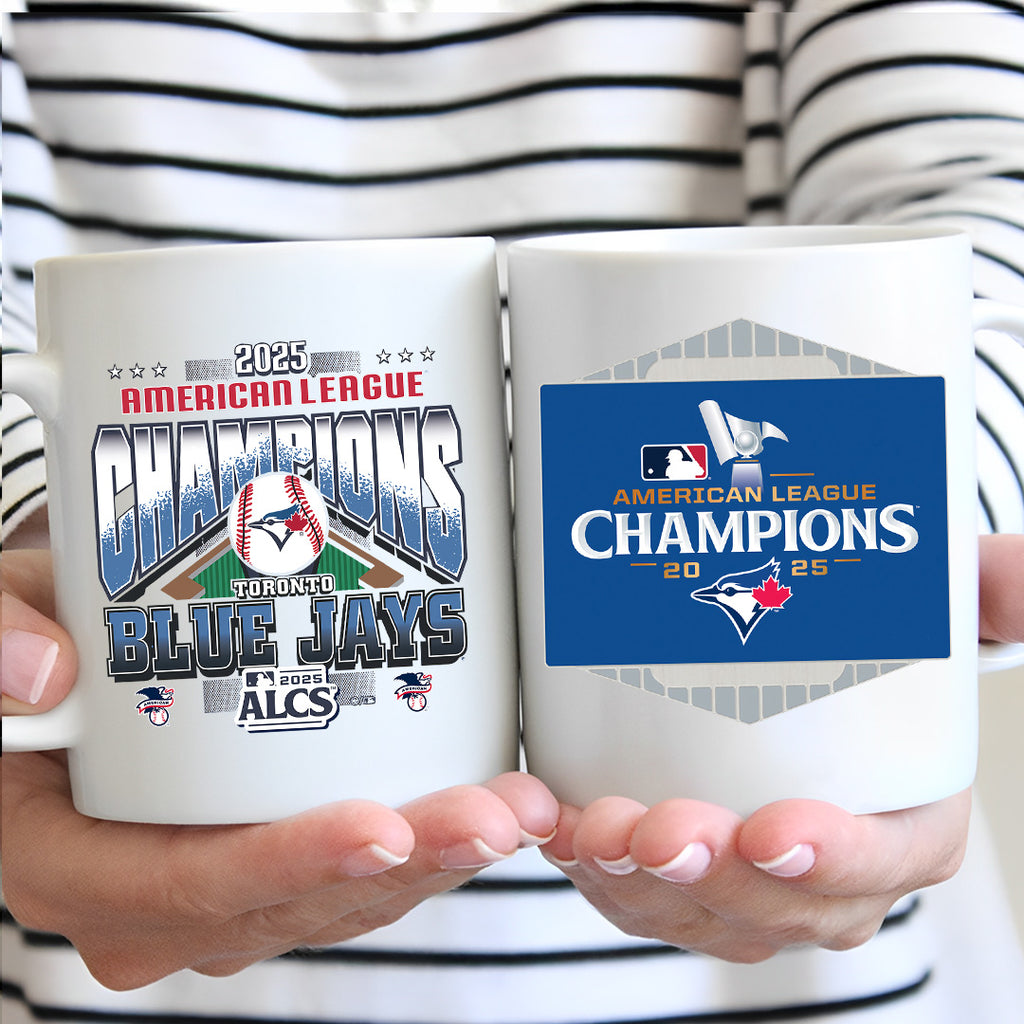 Toronto Blue Jays WinCraft 2025 American League Champions Ceramic Mug – TANTN18628