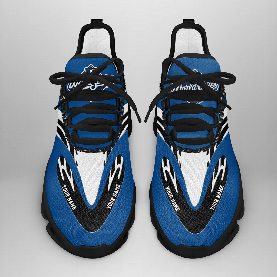 Personalized Toronto Blue Jays WinCraft 2025 American League Champions Max Soul Sneaker – TANTN18801