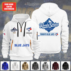 Personalized Toronto Blue Jays World Series 2025 2D Quarter Zip Hoodie – TANTN18630