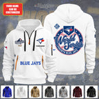 Personalized Toronto Blue Jays World Series 2025 2D Quarter Zip Hoodie – TANTN18632