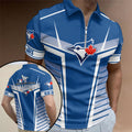 Toronto Blue Jays Zip Polo Shirt – TMTHU2407