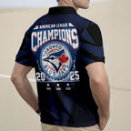 Toronto Blue Jays Zip Polo Shirt – TMTHU2461