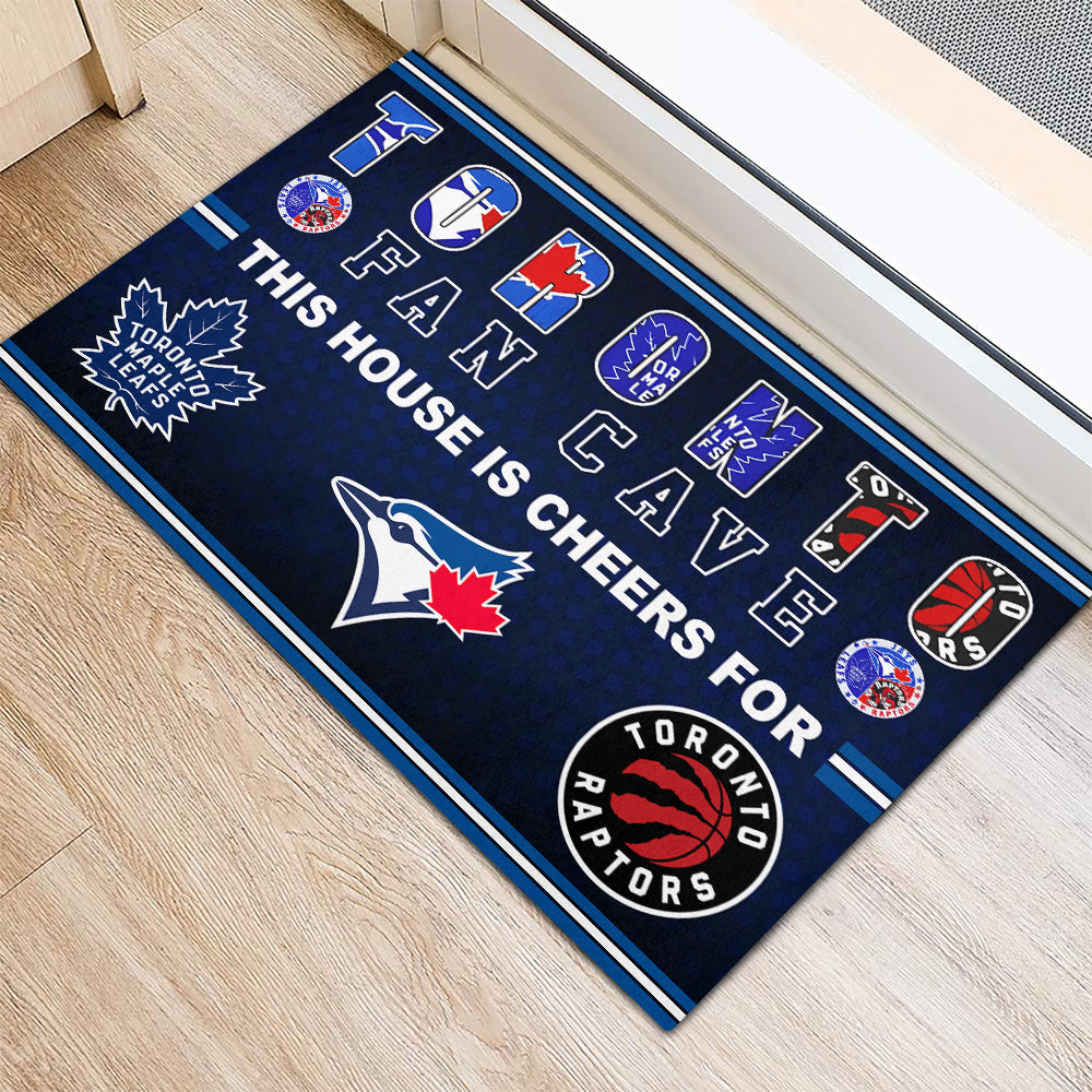 Toronto Blue Jays x Toronto Maple Leafs x Toronto Raptors Doormat – TMTHU2207