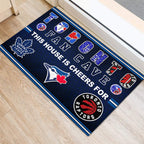 Toronto Blue Jays x Toronto Maple Leafs x Toronto Raptors Doormat – TMTHU2207