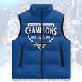 Personalized Toronto Blue Jays 3D Sleeveless Down Jacket – GNENEW732
