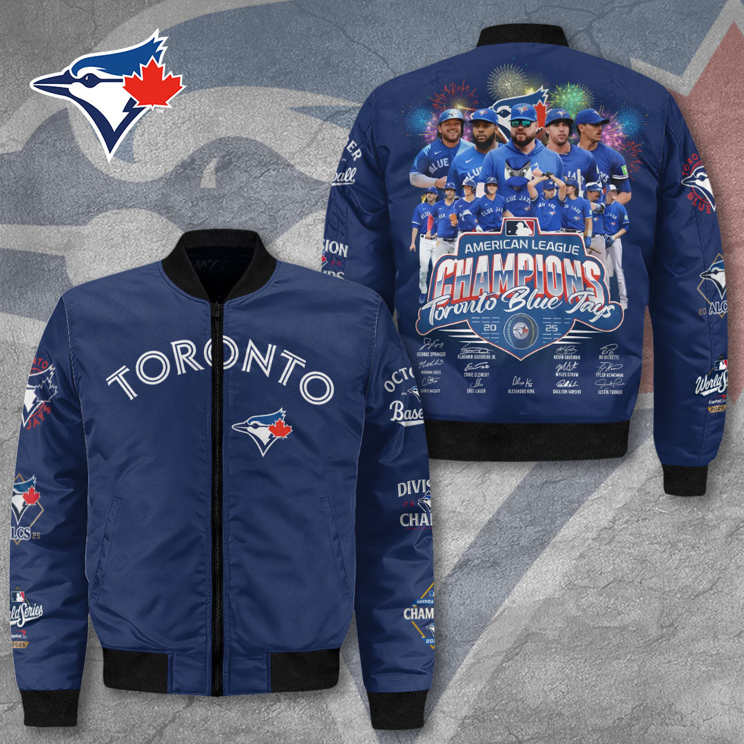 Toronto Blue Jays 3D Bomber Jacket – TMTHU2253