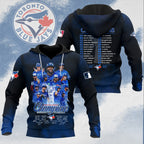 Toronto Blue Jays 2025 American League Champions 3D Apparel – HOATT14479