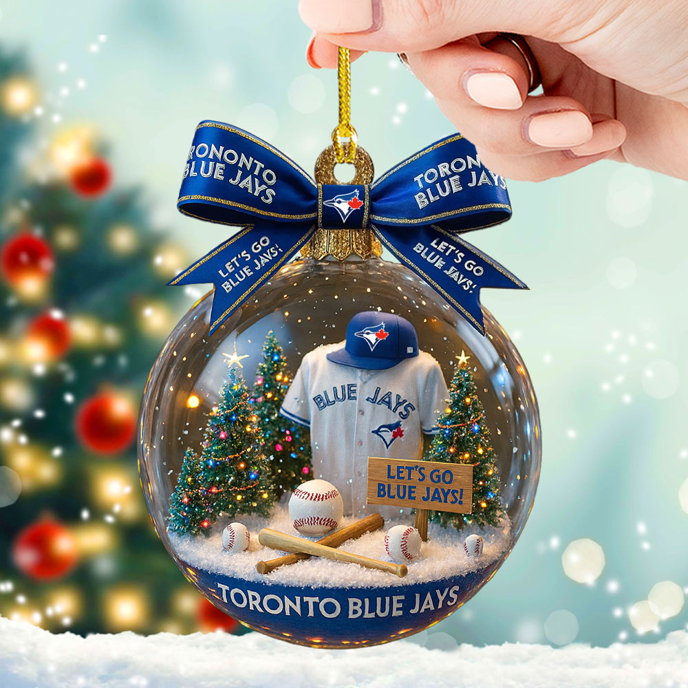 Toronto Blue Jays Custom Shape 2-sided Acrylic Ornament – TMTHU1812