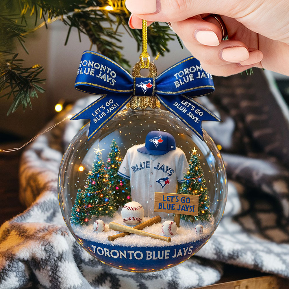 Toronto Blue Jays Custom Shape 2-sided Acrylic Ornament – TMTHU1812