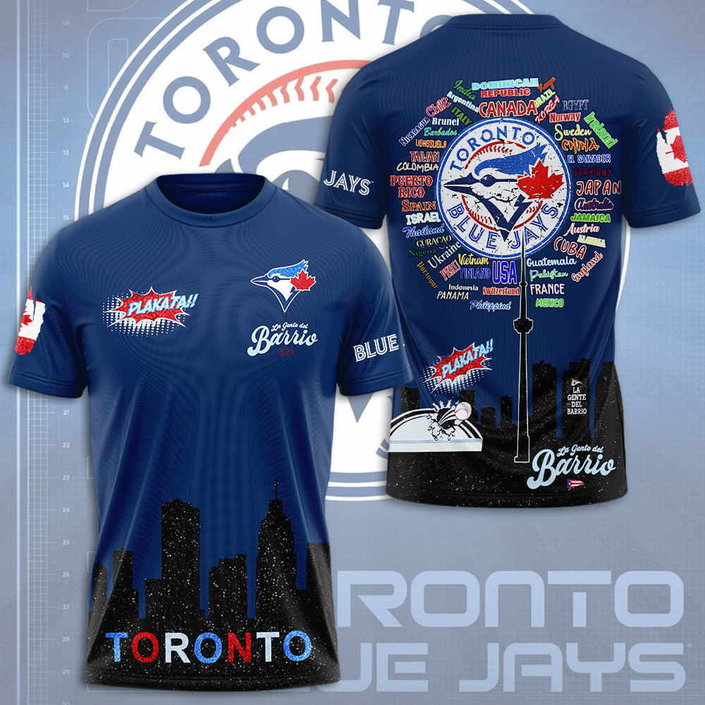 Toronto Blue Jays 3D Apparel – TMTHU2437