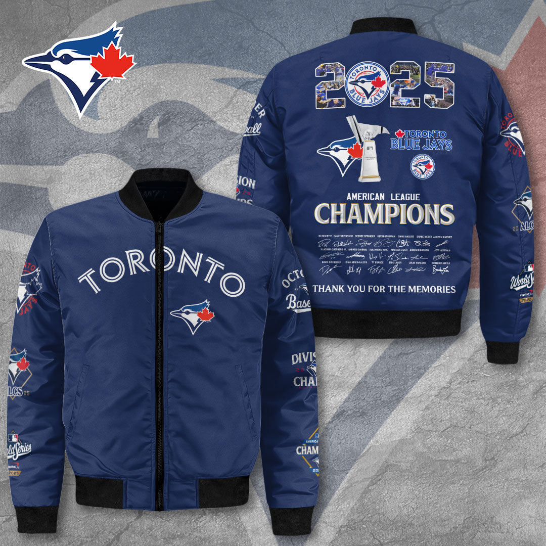 Toronto Blue Jays 3D Bomber Jacket – TMTHU2194