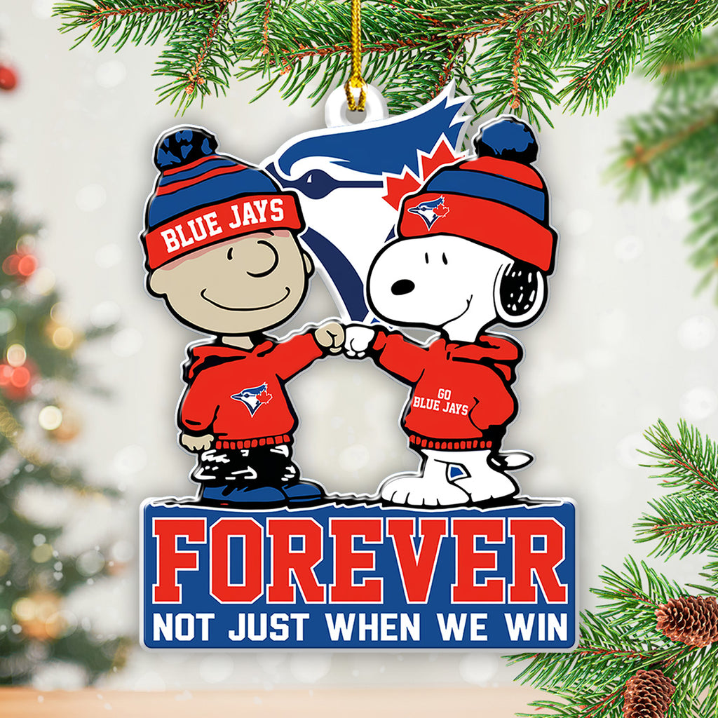 Toronto Blue Jays Custom Shape 2-sided Acrylic Ornament – TANTN18704