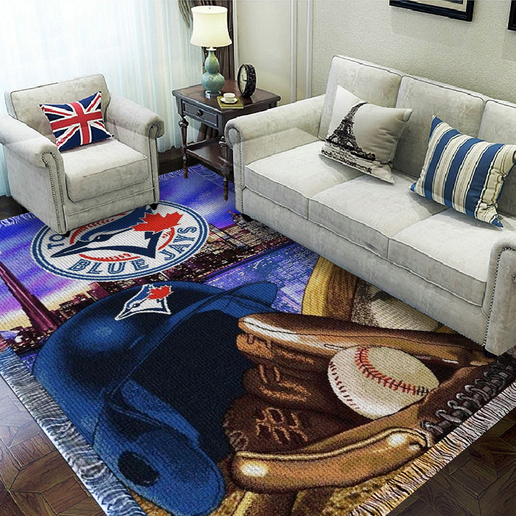 Toronto Blue Jays Rectangular Rug – GNENEW782